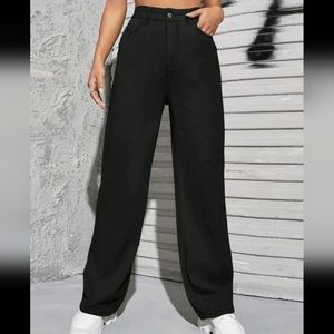 New Shein boyfriend jeans. Wide Leg. Large.